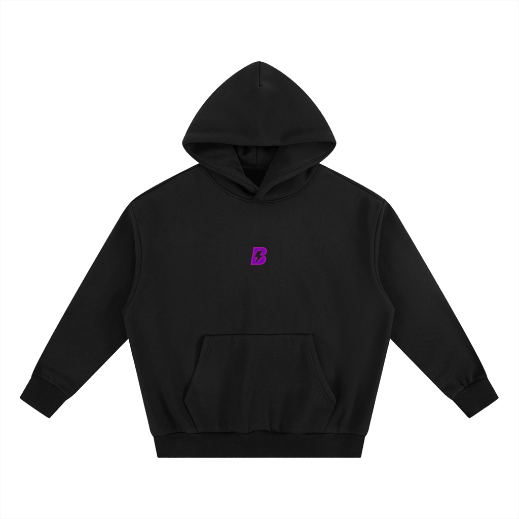 TWO WHEELS MANIAC | Boxy Fit Fleece Hoodie